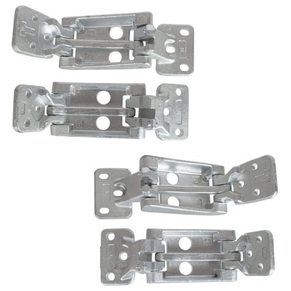 4x Tür Hecktüre Scharnier SET HINTEN UNTEN OBEN für VW Crafter ab 2006-