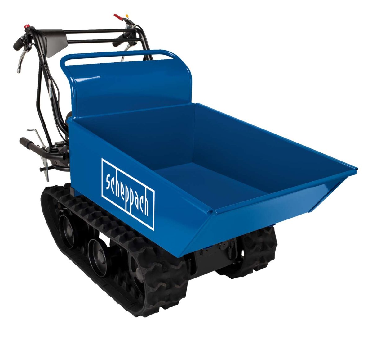 Benzin Dumper DP4500 scheppach – 300kg | 5,5 PS | Raupendumper