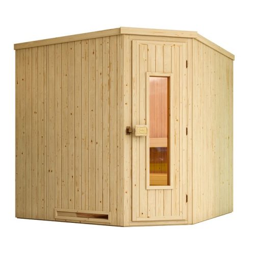Weka Sauna Varberg 3 / ohne Ofen Massivholztür u. Glaseinsatz Weka Sauna Varberg 3 / ohne Ofen Massivholztür u. Glaseinsatz