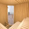 Weka Sauna Varberg 3 / ohne Ofen Massivholztür u. Glaseinsatz