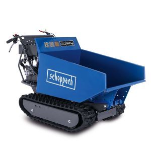 Kettendumper DP6600 Scheppach – 8PS | 500kg Belastung | 3x Vor- / 1x-Rückwärtsgang | Hydraulikwanne