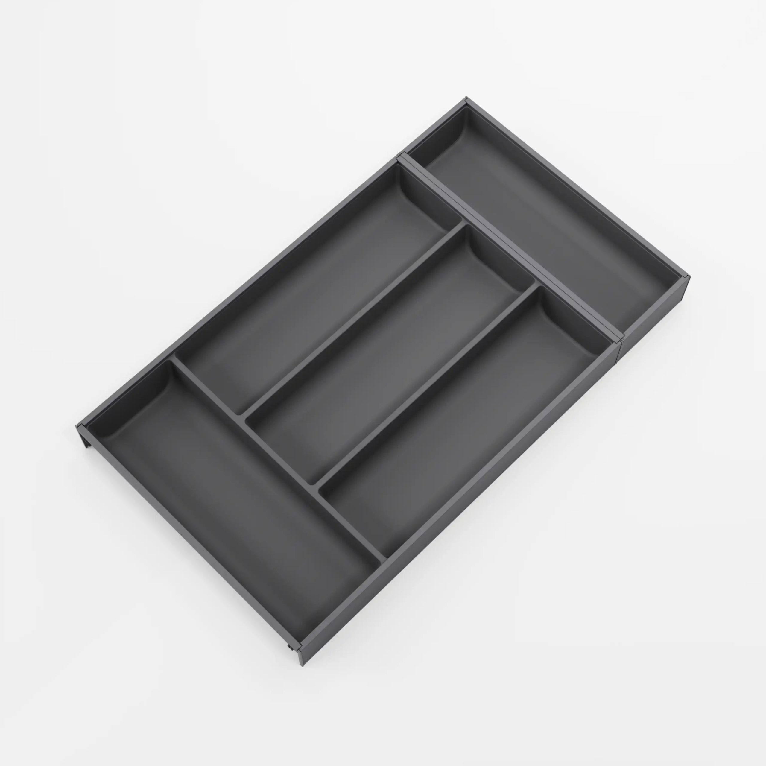Besteckkasten Stahl | 52,2x30 cm | Blum AMBIA-LINE | Oriongrau | Besteckeinsatz für Legrabox, Soft-Touch, Besteckeinsatz für Legrabox Besteckkasten Stahl | 52,2x30 cm | Blum AMBIA-LINE | Oriongrau | Besteckeinsatz für Legrabox, Soft-Touch, Besteckeinsatz für Legrabox