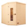 Weka Premium Massivholzsauna Turku 2 - 45mm Eckeinstieg-9,0 kW Saunaofen OS inkl. Steuerung- Ganzglastür und Fensterelement - Gallery 6 Weka Premium Massivholzsauna Turku 2 - 45mm Eckeinstieg-9,0 kW Saunaofen OS inkl. Steuerung- Ganzglastür und Fensterelement