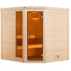 Weka Premium Massivholzsauna Turku 2 - 45mm Eckeinstieg-9,0 kW Saunaofen OS inkl. Steuerung- Ganzglastür und Fensterelement - Gallery 1 Weka Premium Massivholzsauna Turku 2 - 45mm Eckeinstieg-9,0 kW Saunaofen OS inkl. Steuerung- Ganzglastür und Fensterelement