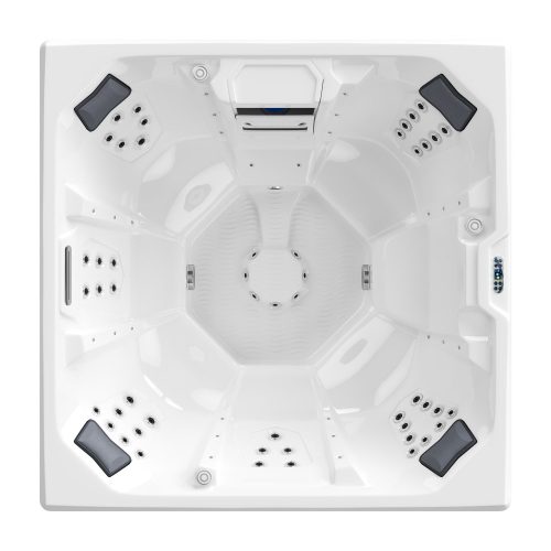 Outdoor Whirlpool TORCELLO weiß 210×210 LED Outdoor Whirlpool TORCELLO weiß 210×210 LED