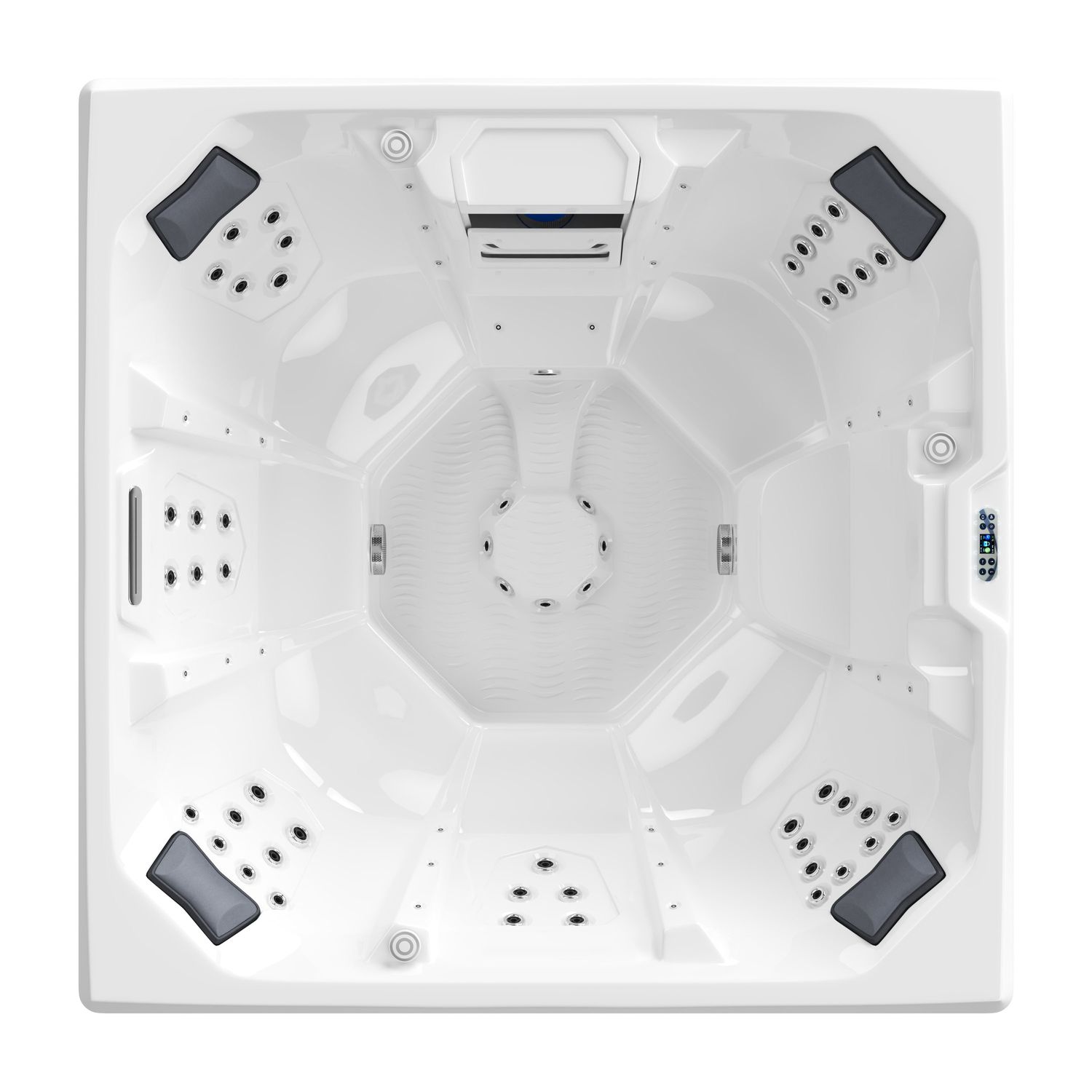Outdoor Whirlpool TORCELLO weiß 210×210 LED