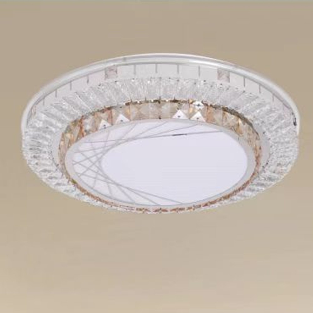 Trade Shop Traesio - Trade Shop - Plafoniera Da Soffitto 45w Ø40cm Led Strati Cristallallalla Ragnatelte Luce Fredda 12190 - Trade Shop Traesio - Trade Shop - Plafoniera Da Soffitto 45w Ø40cm Led Strati Cristallallalla Ragnatelte Luce Fredda 12190 -