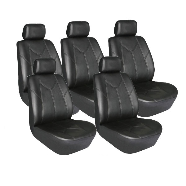 5x PREMIUM Kunstleder Sitzbezug Schonbezüge Auto Sitz Bezüge für VAN BUS #24 5x PREMIUM Kunstleder Sitzbezug Schonbezüge Auto Sitz Bezüge für VAN BUS #24