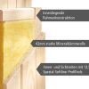 Karibu Woodfeeling Sauna Faurin - 68 mm Aktionssauna Bronzierte Ganzglastür Ohne Dachkranz 9 kW Ofen integr. Steuerung - Gallery 5 Karibu Woodfeeling Sauna Faurin - 68 mm Aktionssauna Bronzierte Ganzglastür Ohne Dachkranz 9 kW Ofen integr. Steuerung