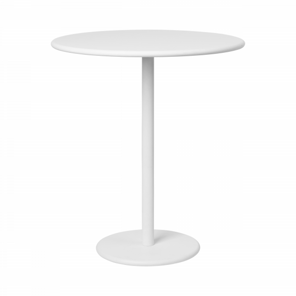 Gartentisch Beistelltisch Stay Ø40 cm Weiß