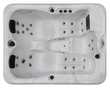 TroniTechnik Outdoor Whirlpool Enna inkl. Heizung, Hydromassage, Sanitäracryl und Farblicht