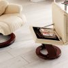 CALGARY Relaxer inkl. Hocker - Braun / Natur - Gallery 7 CALGARY Relaxer inkl. Hocker - Braun / Natur