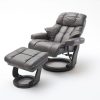 CALGARY Relaxer inkl. Hocker - Braun / Natur - Gallery 3 CALGARY Relaxer inkl. Hocker - Braun / Natur