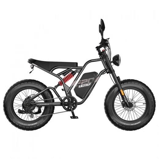 Fafrees F20 Ultra Fat-Tire Elektrofahrrad EU L1e-B zertifizierte Version, 750W Motor - Schwarz