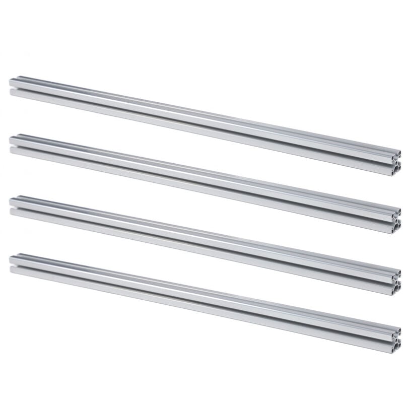 4pcs 4040 T-slot Aluminium-extrusionsprofil Europäischer Standard Eloxierte Linearschiene Cnc Diy 3d-druckerteil 39,4 Zoll 1000 Mm - Ulisem 4pcs 4040 T-slot Aluminium-extrusionsprofil Europäischer Standard Eloxierte Linearschiene Cnc Diy 3d-druckerteil 39,4 Zoll 1000 Mm - Ulisem