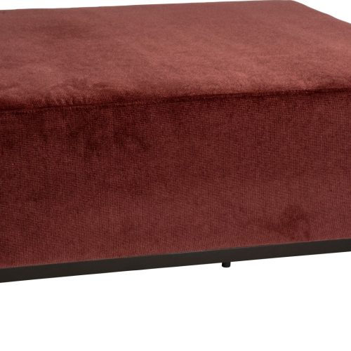 Stern Taavi Hocker schwarz matt / weinrot Stern Taavi Hocker schwarz matt / weinrot