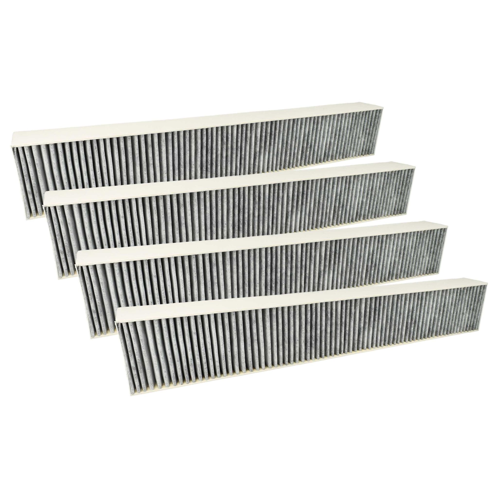 4x Aktivkohlefilter Ersatz Für Gaggenau Ca282110, As-azkf1300, 8720094250540, 17000822 Für Dunstabzugshaube - Vhbw