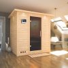 Karibu Sauna Mojave-9 kW Ofen-Steuerung-Ohne Dachkranz - Gallery 2 Karibu Sauna Mojave-9 kW Ofen-Steuerung-Ohne Dachkranz