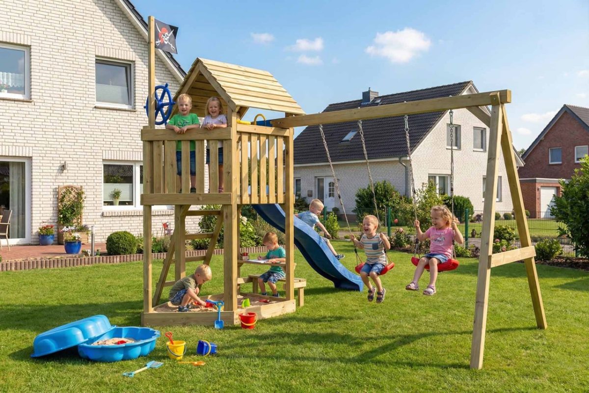 Spielturm PORTICOO PLAY+ - Gallery 3 Spielturm PORTICOO PLAY+