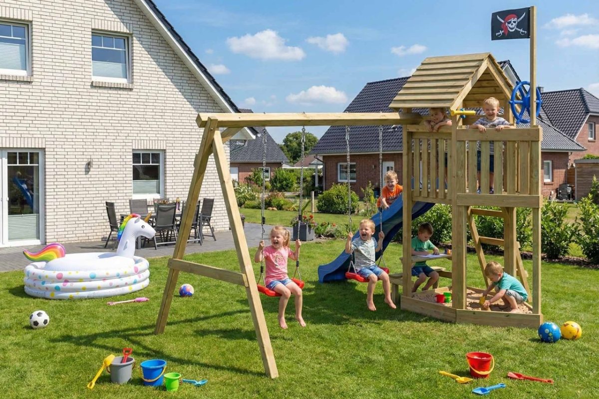 Spielturm PORTICOO PLAY+ - Gallery 2 Spielturm PORTICOO PLAY+