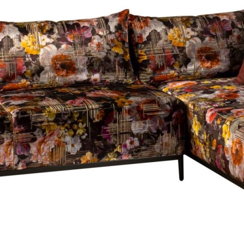 Stern Taavi Lounge-Set schwarz matt / Flower Stern Taavi Lounge-Set schwarz matt / Flower