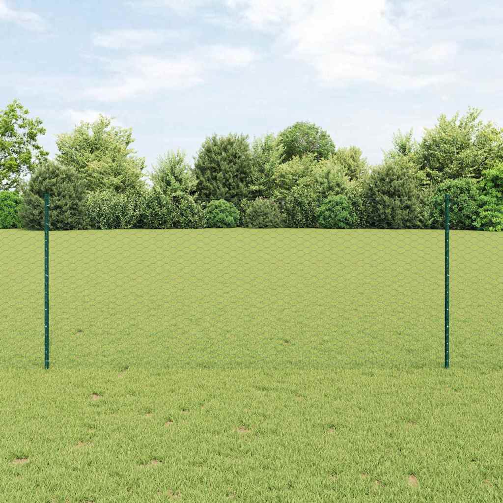 Zaunpfosten 11 Stück U-kanal Grün 100 Cm Stahl Vidaxl 653753 Zaunpfosten 11 Stück U-kanal Grün 100 Cm Stahl Vidaxl 653753