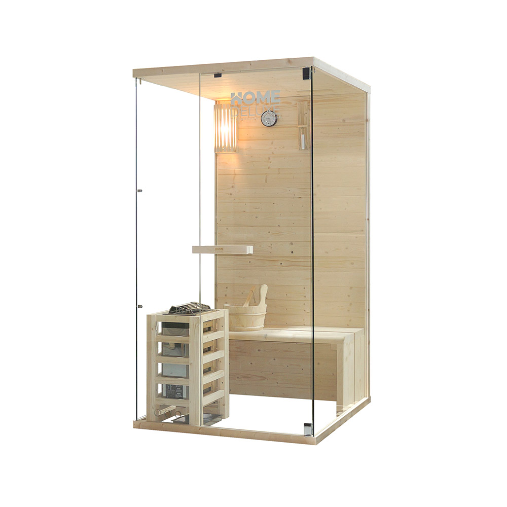 Traditionelle Sauna ARUNA - 100 x 190 cm für 1-2 Personen - Gallery 4 Traditionelle Sauna ARUNA - 100 x 190 cm für 1-2 Personen