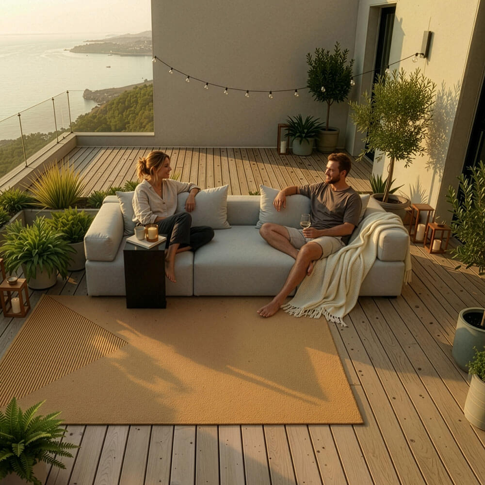 Modulares Outdoor Sofa ALAZIA Hellgrau - L - Gallery 4 Modulares Outdoor Sofa ALAZIA Hellgrau - L