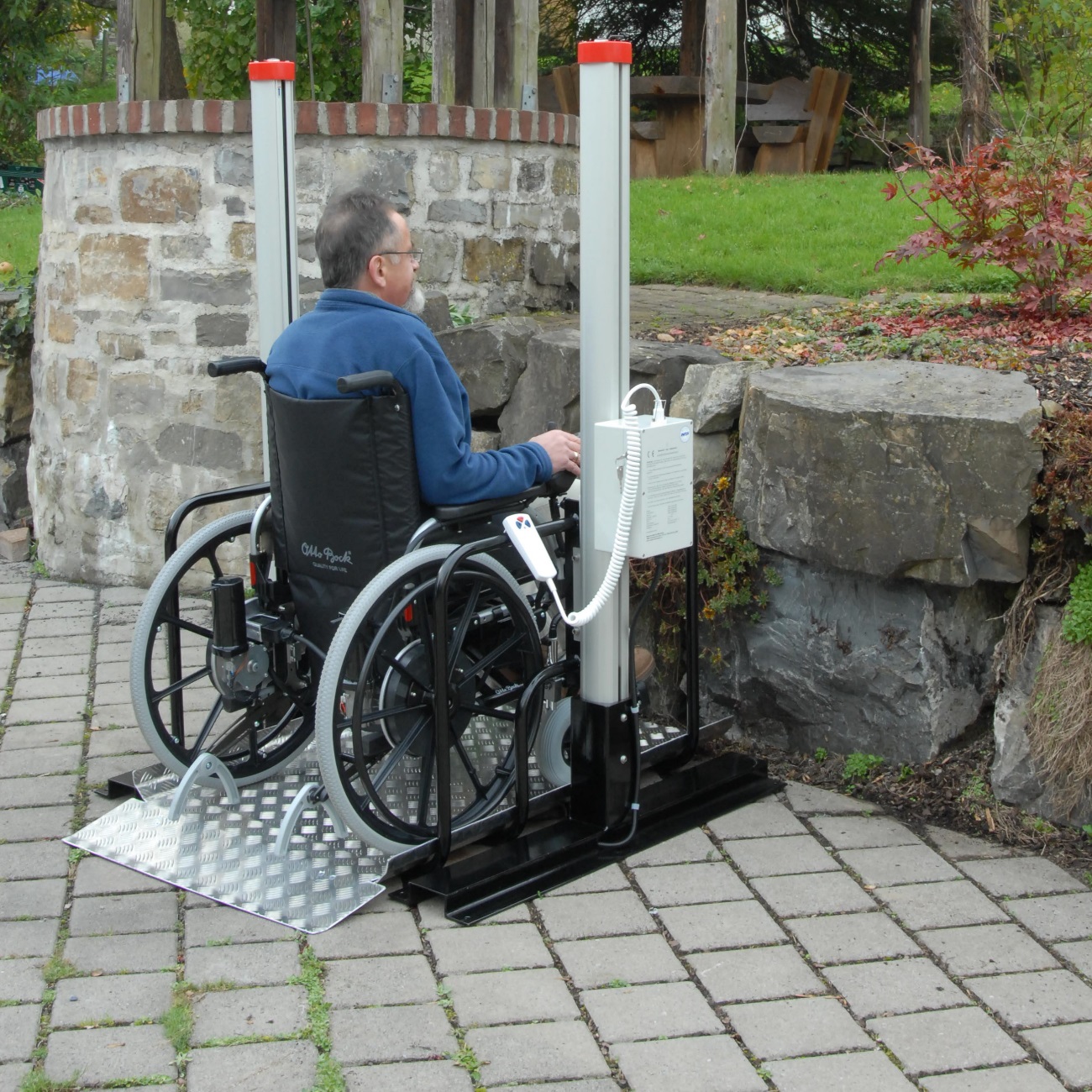 Hebeplattform | Hebebühne | bis zu 180 kg & bis 1,25 Meter Höhe