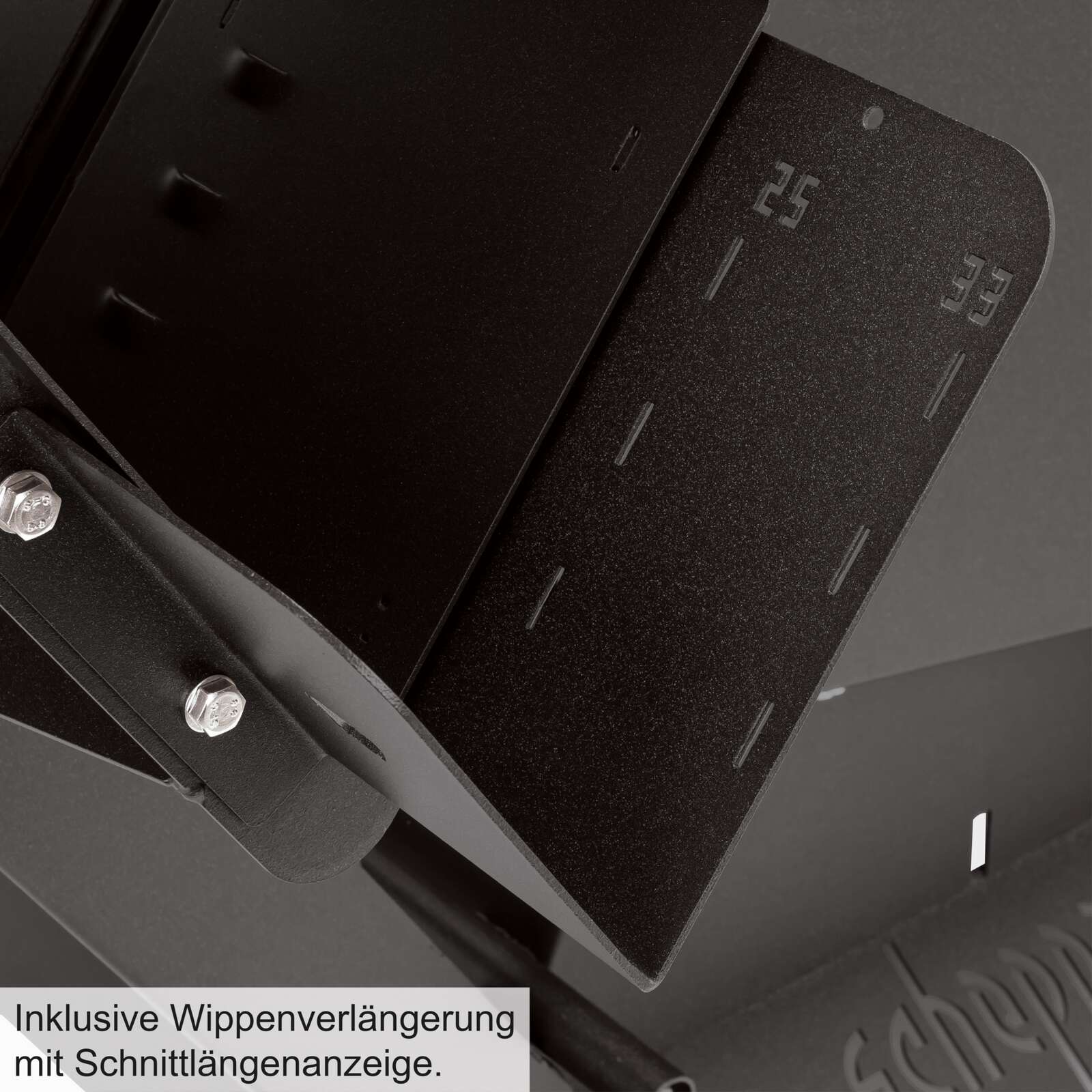Wippsäge WOX D700 Black Edition Scheppach - 400V 7500W | 700mm HW-Sägeblatt | 250-1500mm Schnittlänge | Schnitt-Ø 250mm | inkl. Wippenverlängerung