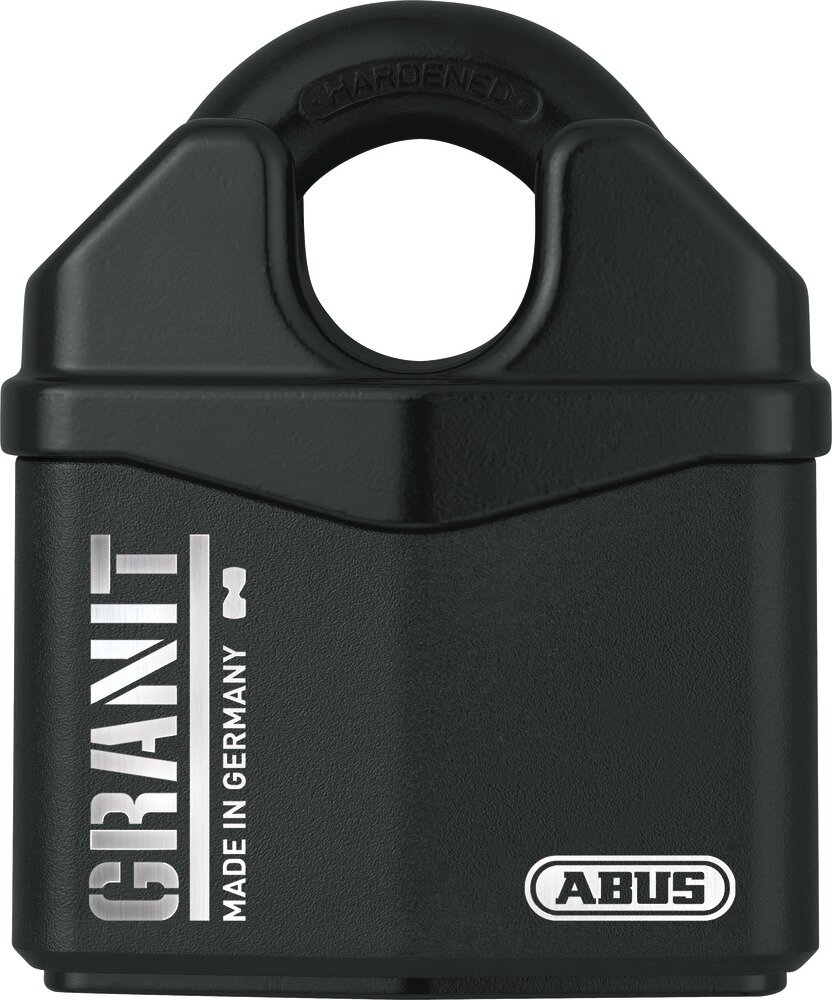 AV-Vorhangschloss; Granit 37RK/80 B/DFNL; Spezialstahl gehärtet schwarz