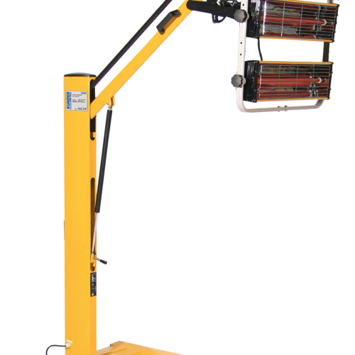 Kunzer Infrarot-Lacktrockner mit 3 Strahlern 7IRT03