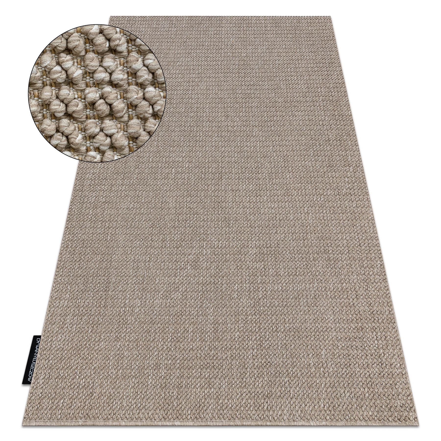 Rugsx - Teppich Casablanca Loop Braun Schleife Weich Brown 400x400 Cm