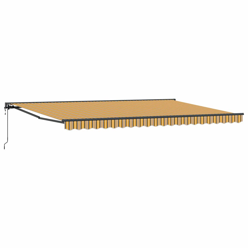 Vidaxl - Einziehbare Markise Bunt Gestreift 500x300 Cm Stoff Vidaxl - Einziehbare Markise Bunt Gestreift 500x300 Cm Stoff