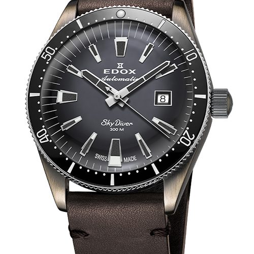 Edox 80126-3VIN-GDN Skydiver Automatik Limited Edition Herrenuhr 42mm 30ATM Edox 80126-3VIN-GDN Skydiver Automatik Limited Edition Herrenuhr 42mm 30ATM