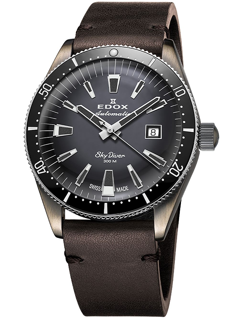 Edox 80126-3VIN-GDN Skydiver Automatik Limited Edition Herrenuhr 42mm 30ATM Edox 80126-3VIN-GDN Skydiver Automatik Limited Edition Herrenuhr 42mm 30ATM