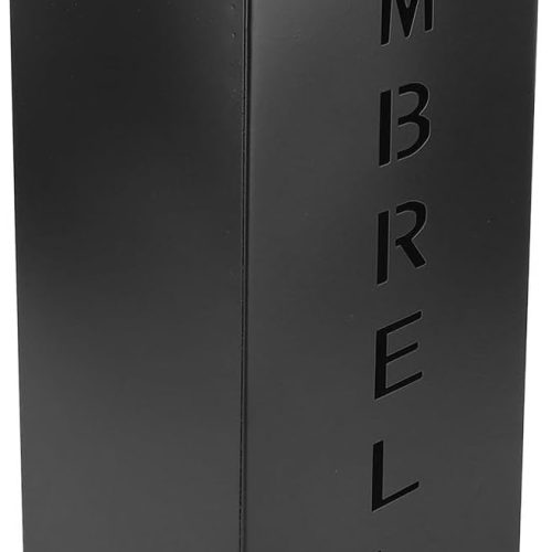Tonchean - Schirmständer Würfel, Rostbeständiges Schwarzes Metall, Platzsparend, Für Den Eingangsbereich Tonchean - Schirmständer Würfel, Rostbeständiges Schwarzes Metall, Platzsparend, Für Den Eingangsbereich