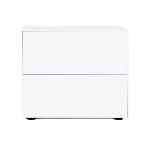 Connect Kommode mit 2 Schubkästen schmal - Snow Gleiter Connect Kommode mit 2 Schubkästen schmal - Snow Gleiter