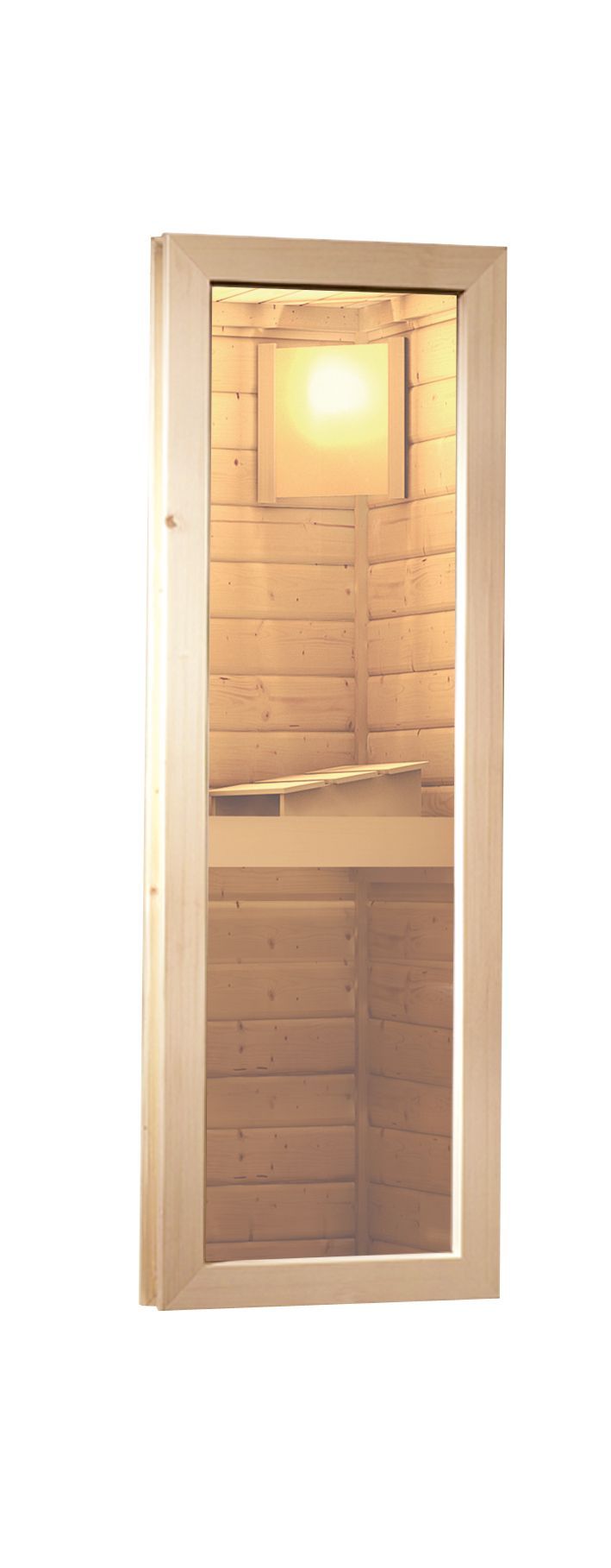Karibu Saunahaus Skrollan 3 mit Vorraum naturbelassen-11 kW Bio-Kombiofen inkl. Steuergerät-Moderne Saunatür (Klarglas) - Gallery 9 Karibu Saunahaus Skrollan 3 mit Vorraum naturbelassen-11 kW Bio-Kombiofen inkl. Steuergerät-Moderne Saunatür (Klarglas)