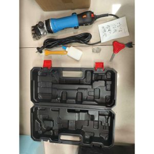 1450w Elektrische Schafscherscher -klipper 6 Geschwindigkeiten 2800 U / Min Mit 13 Zähnenklinge Für Schafe, Ziegen, Kamele Und Alpakas, Blau, Eu -stecker Geeignet – Eosnow