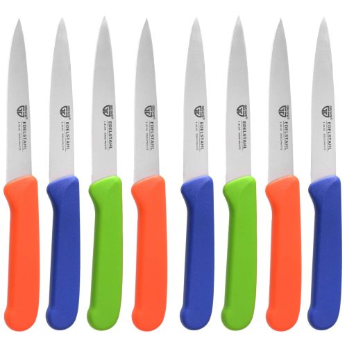 Gemüsemesser 12 Stück, Edelstahl bunt1 Gemüsemesser 12 Stück, Edelstahl bunt1
