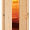 Karibu Gartensauna Saunahaus Hytti 2 Isolierte Saunatür 9 kW Bio-Kombiofen inkl. Steuergerät