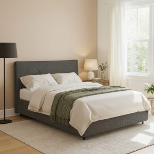 Crewe Doppelbett, Abnehmbar, Grau