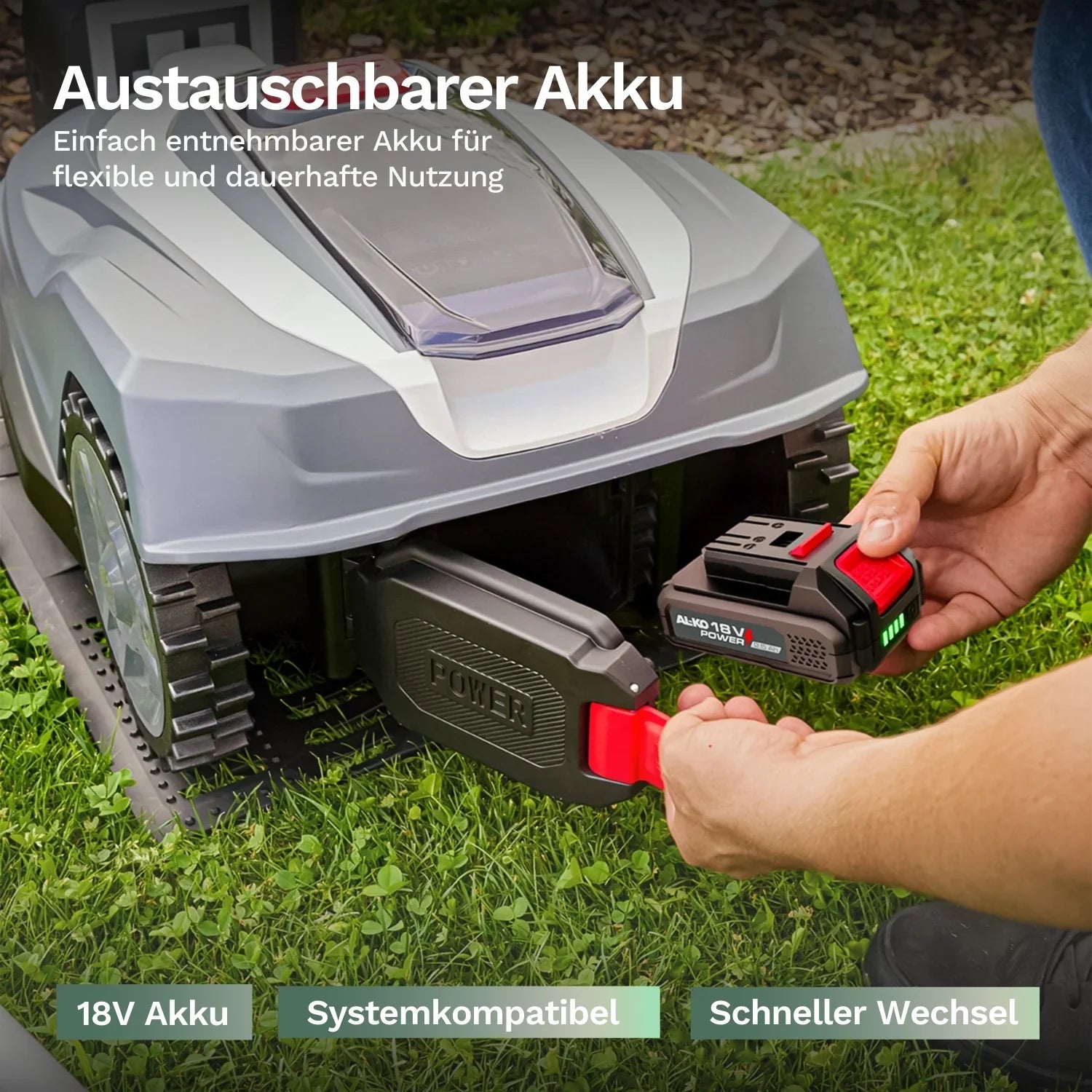 AL-KO Robolinho® 1000 VISION – Mähroboter ohne Begrenzungskabel - Gallery 7 AL-KO Robolinho® 1000 VISION – Mähroboter ohne Begrenzungskabel