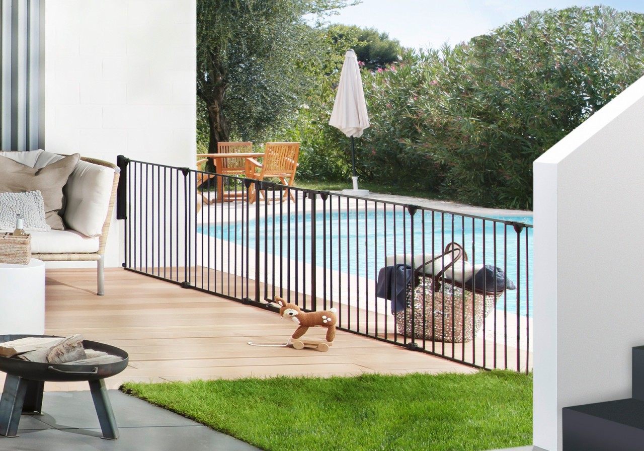 IMPAG® Absperrgitter Pool 310 cm bis 490 cm [5-tlg. bis 8-tlg.]...