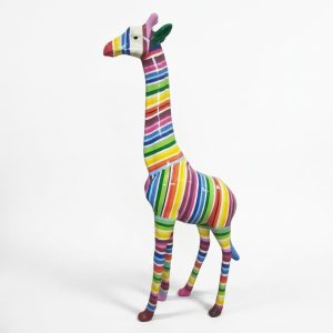 abstrakte Skulptur Giraffe Dekoration Figur Kunststoff Statuen Deko abstrakte Skulptur Giraffe Dekoration Figur Kunststoff Statuen Deko