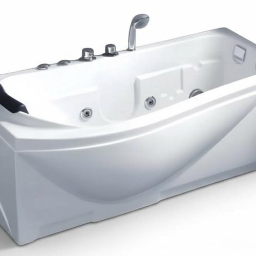 Acrylwanne Luxuswanne Whirlpool Blubberbad Komfortwanne Massagebad 170x85 cm