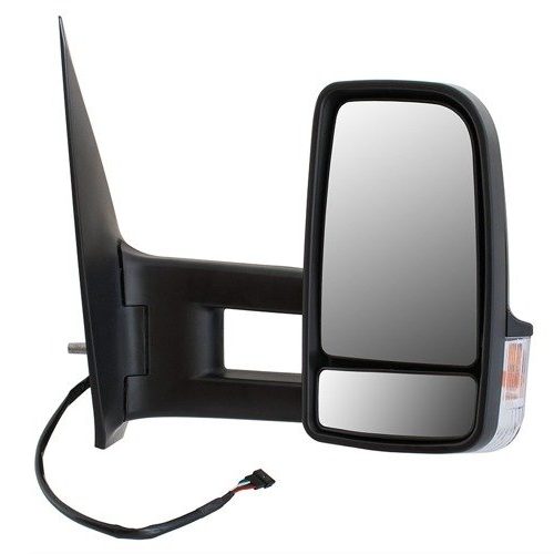 Aussenspiegel Spiegel elektrisch RECHTS LANGER ARM 19cm für Mercedes Sprinter W906 2005- / VW Crafter 2E 2006-