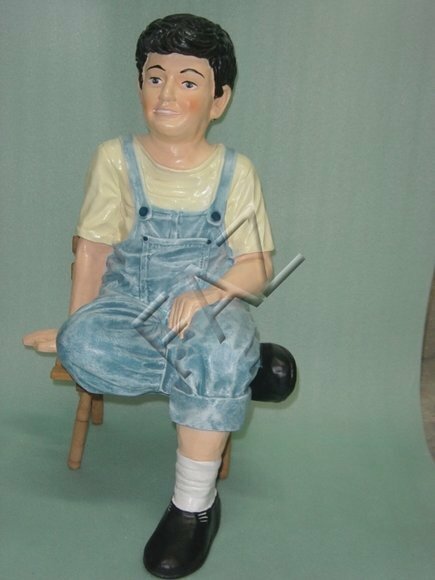 Design Junge Figur Statue Dekoration Skulptur Dekor Figuren Skulpturen
