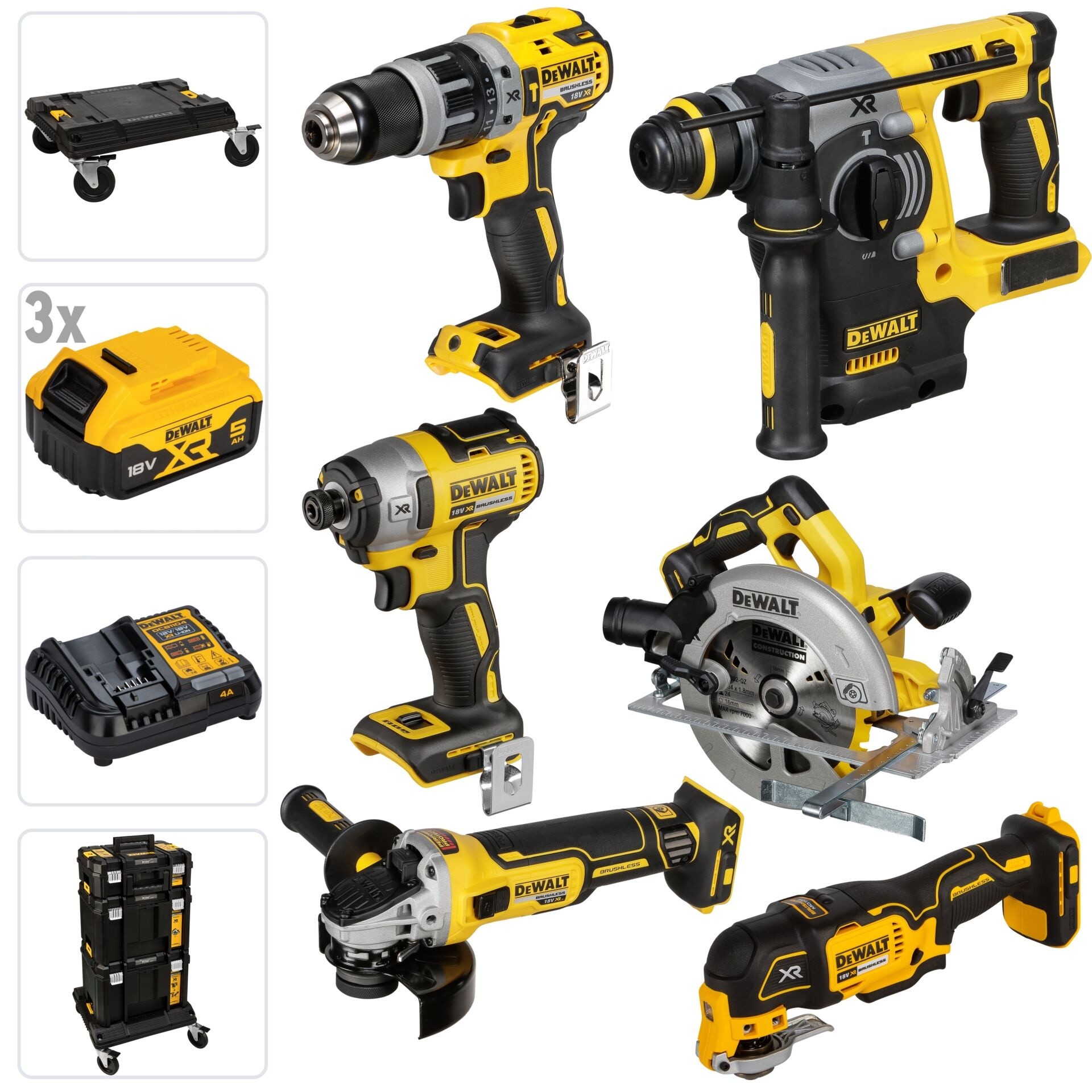 DeWalt DCK685P3T-QW Akku-Werkzeugset